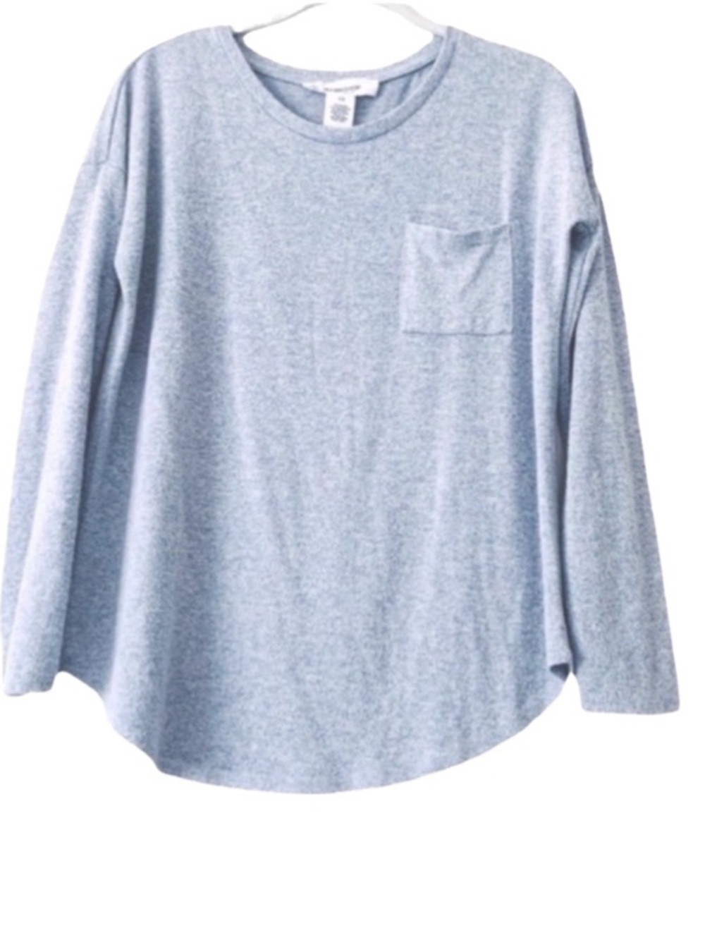 Workshop Republic Clothing Long Sleeve Sweater Soft Lightweight Blue Size XS